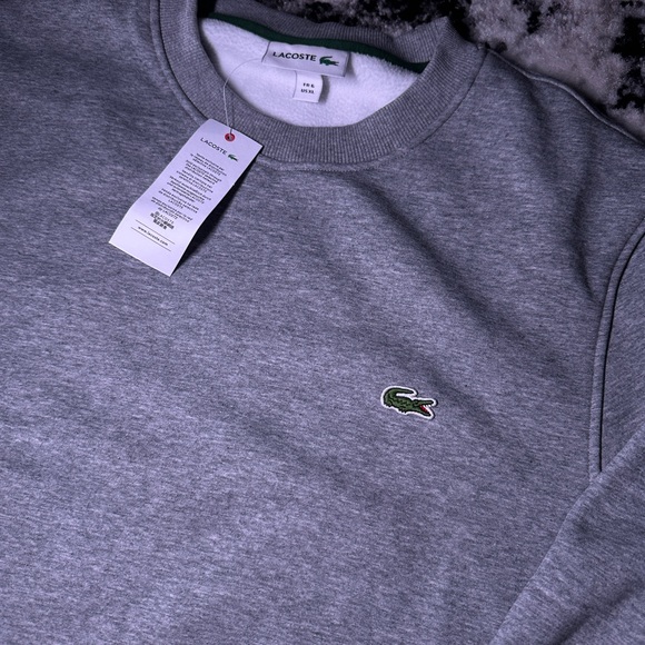 Lacoste Men's Grey Sweater - Picture 2 of 3